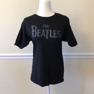 NWOT Beatles T-shirt. Black. Size adult small.